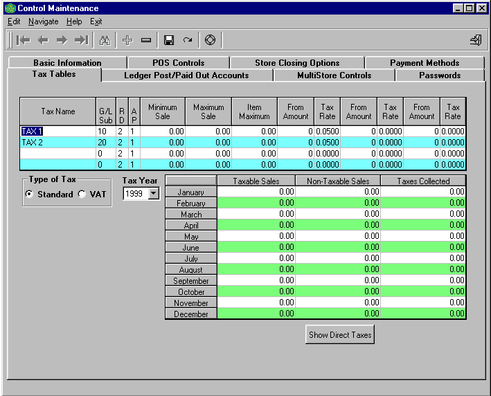 Tax Tables